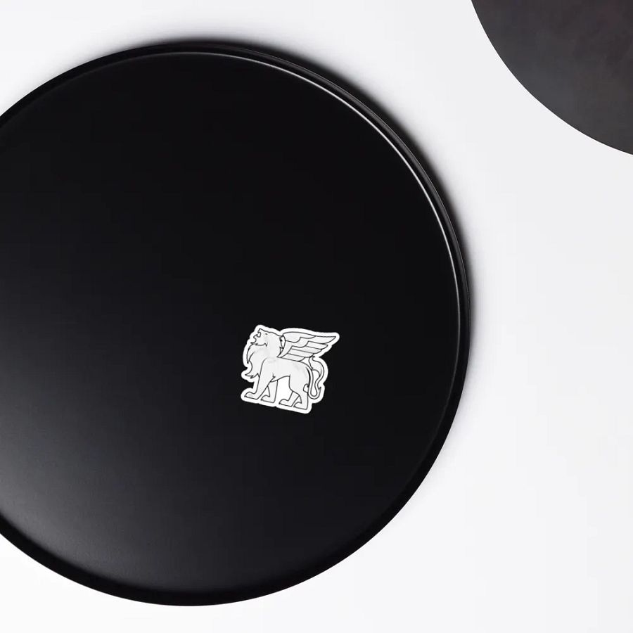 Verardi Famiglia Emblem (White) ✦ Die-Cut Magnets product image (4)