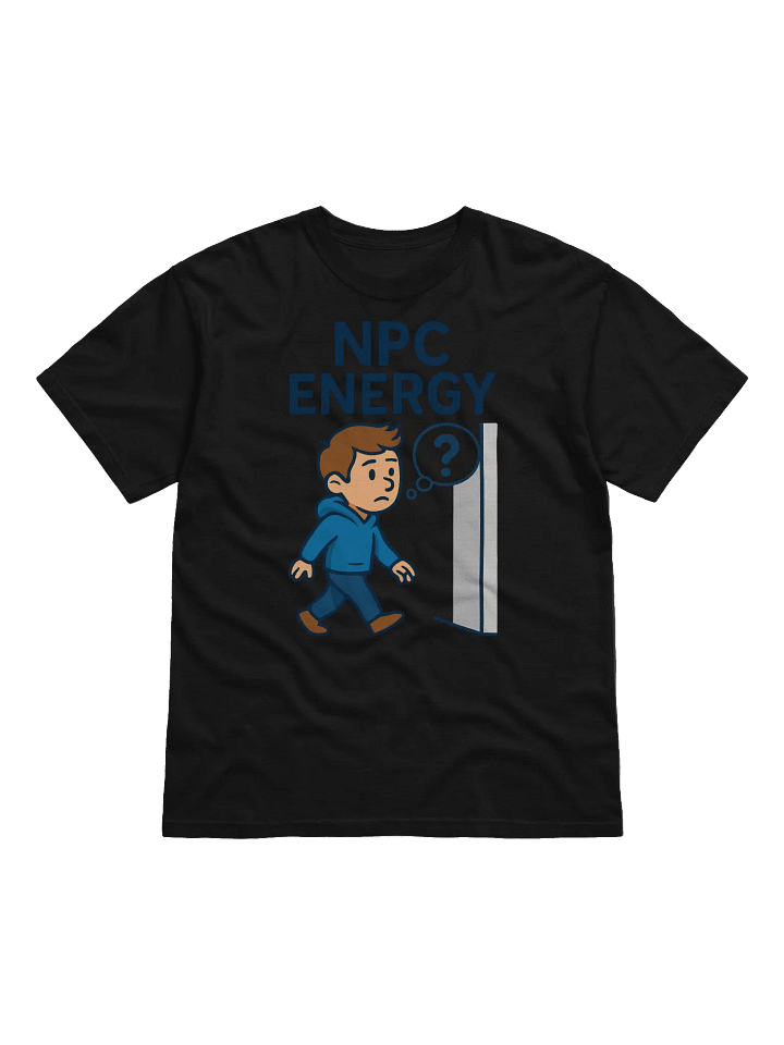 NPC Energy Cartoon Graphic T-Shirt product image (2)