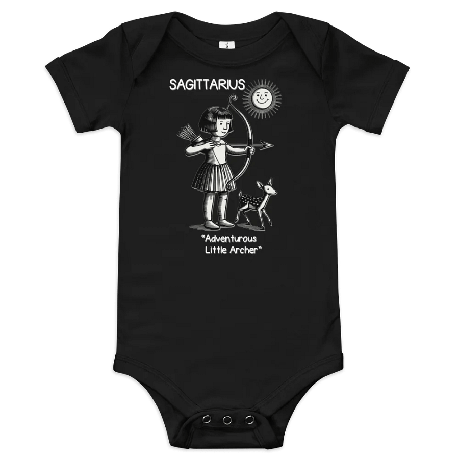 Adventurous Little Archer Baby Onesie product image (1)