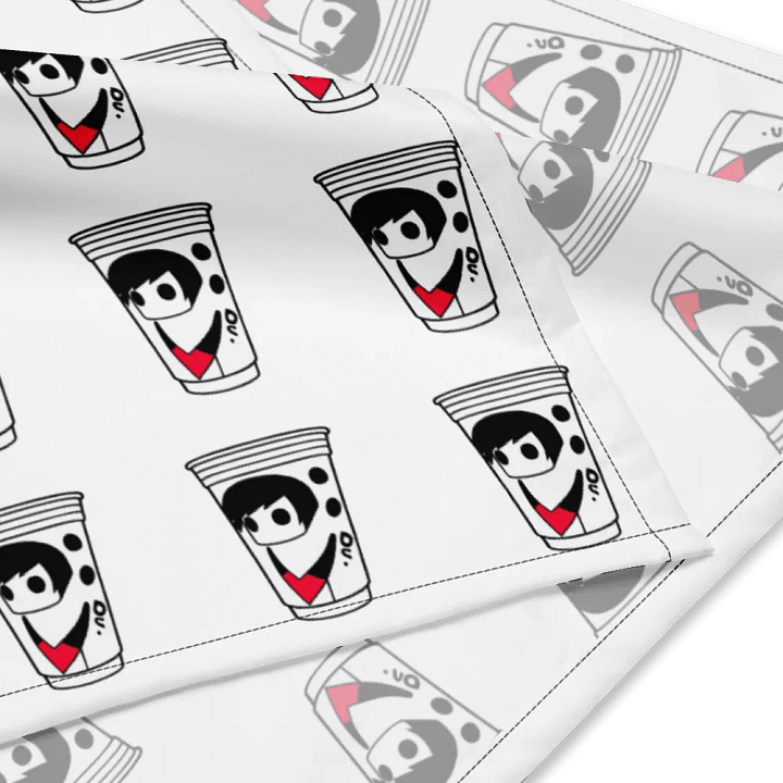 Red emo cup bandana product image (4)