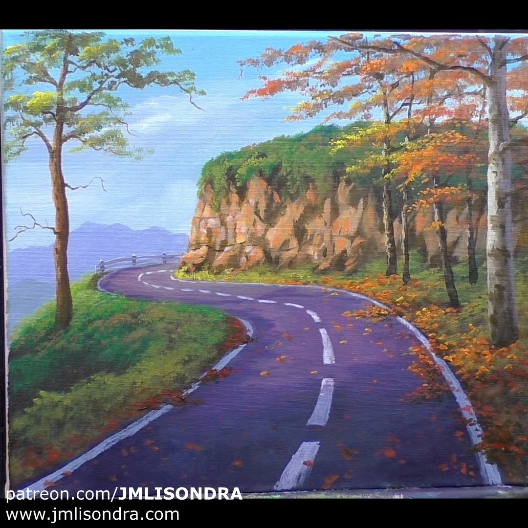 How to Paint Empty Road? #art #artwork #painting #acrylic #acrylicpainting 
#ToGodBeTheGlory #jmlisondraArts 

Music Title: P...