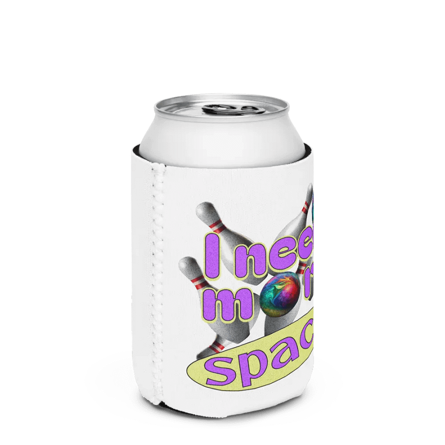 I Need More Space Bowling Cosmic Can Cooler product image (2)