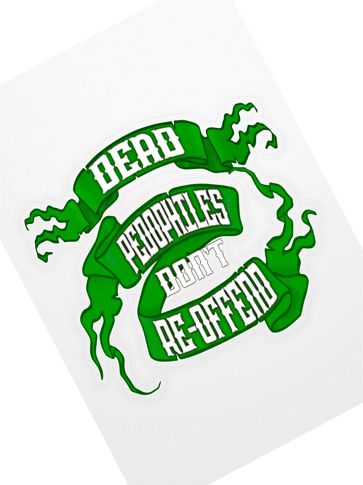Dead Peds Green Sticker product image (1)