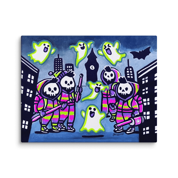 Ghostly Pursuit Canvas product image (2)