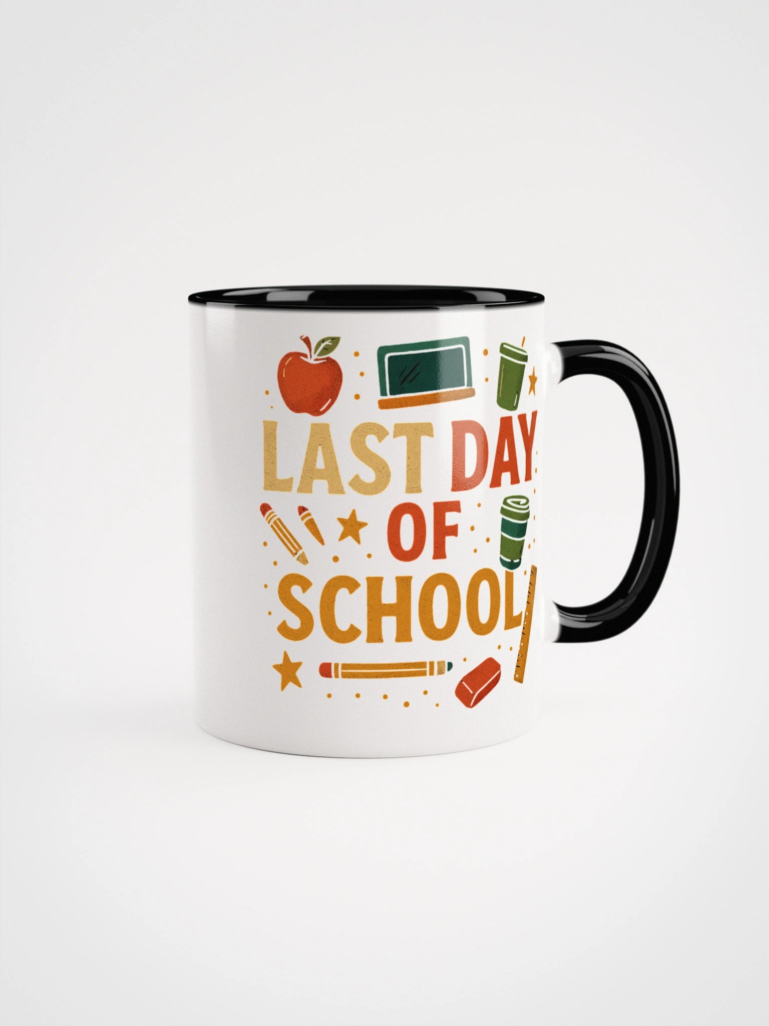 Last Day of School Mug – Colorful Teacher Coffee Cup product image (5)