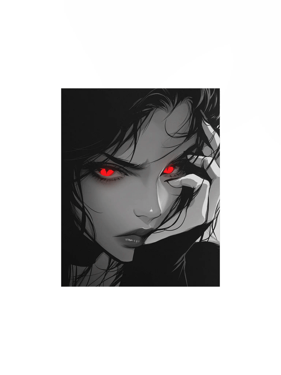 Crimson Vision Matte Poster product image (3)