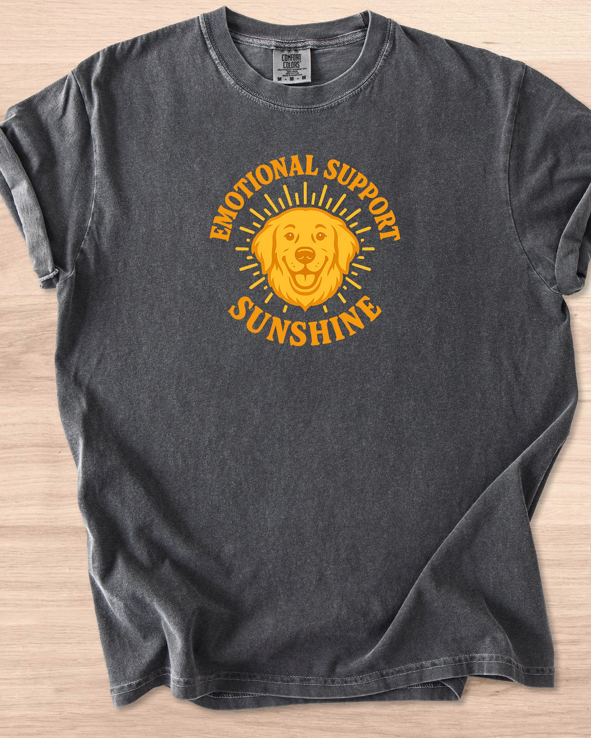 Emotional Support Sunshine (Golden Retriever) Tee product image (54)