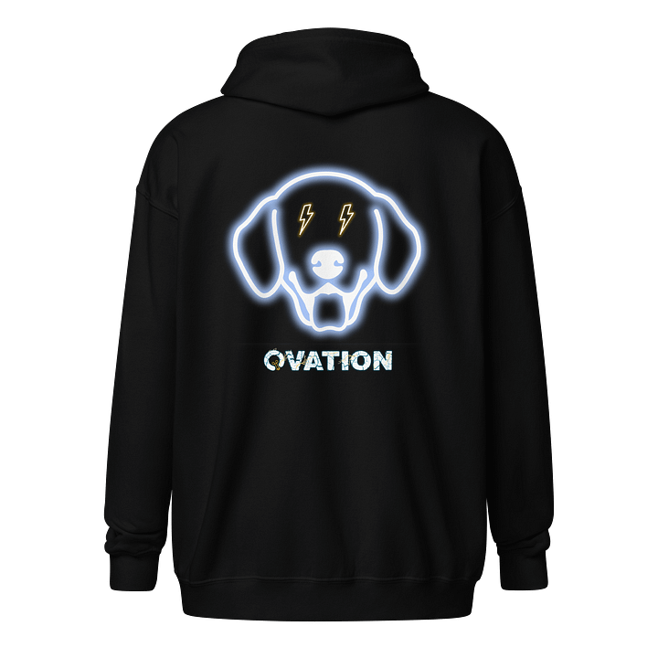 Ovation Electric Dog Full Zip Gildan Hoodie product image (2)