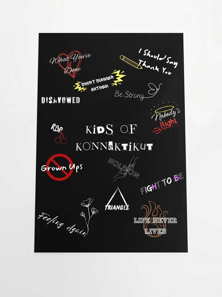 Kids Of Konnektikut Album Poster product image (1)