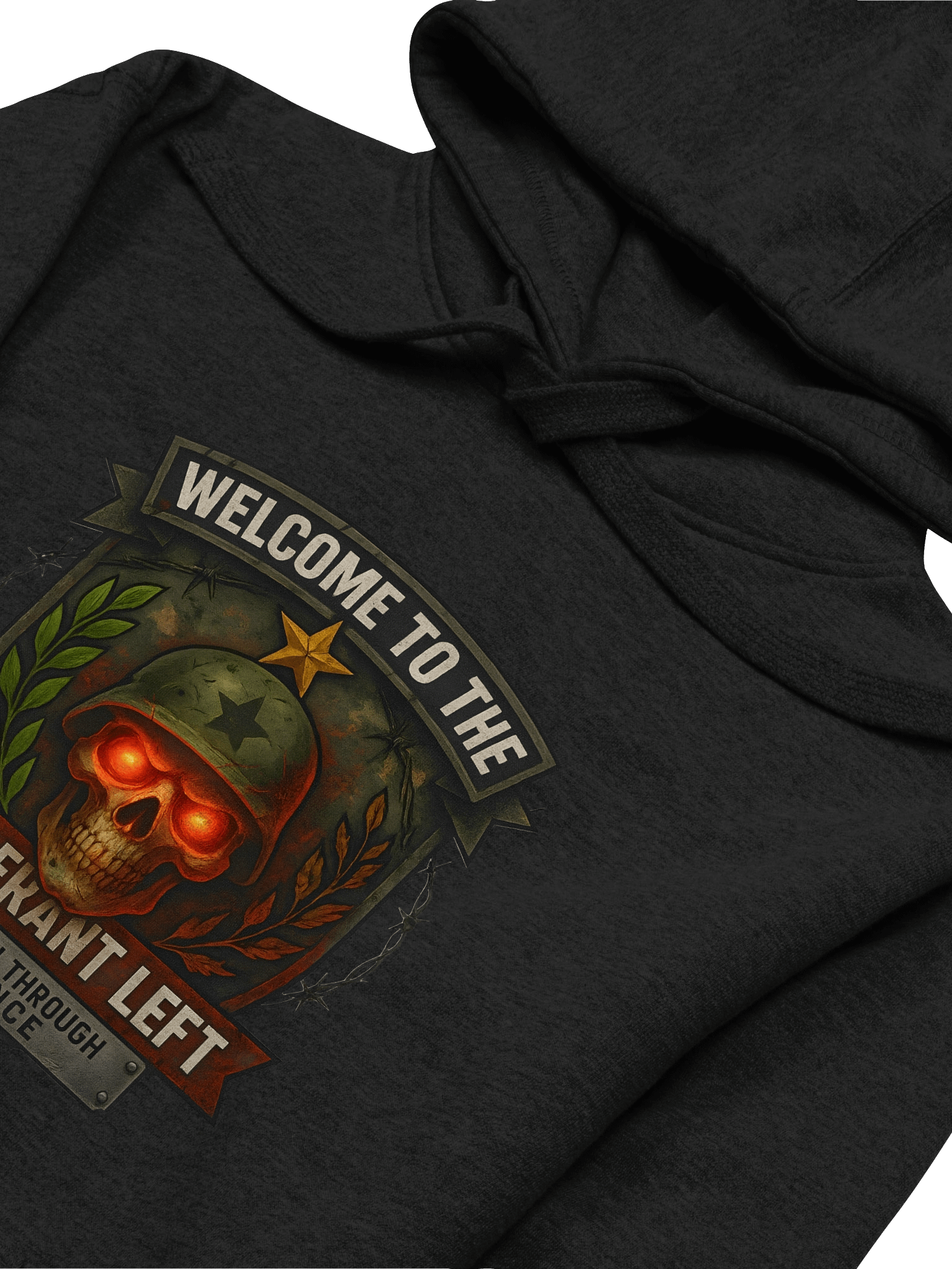Defiant Skull Emblem Premium Hoodie product image (36)