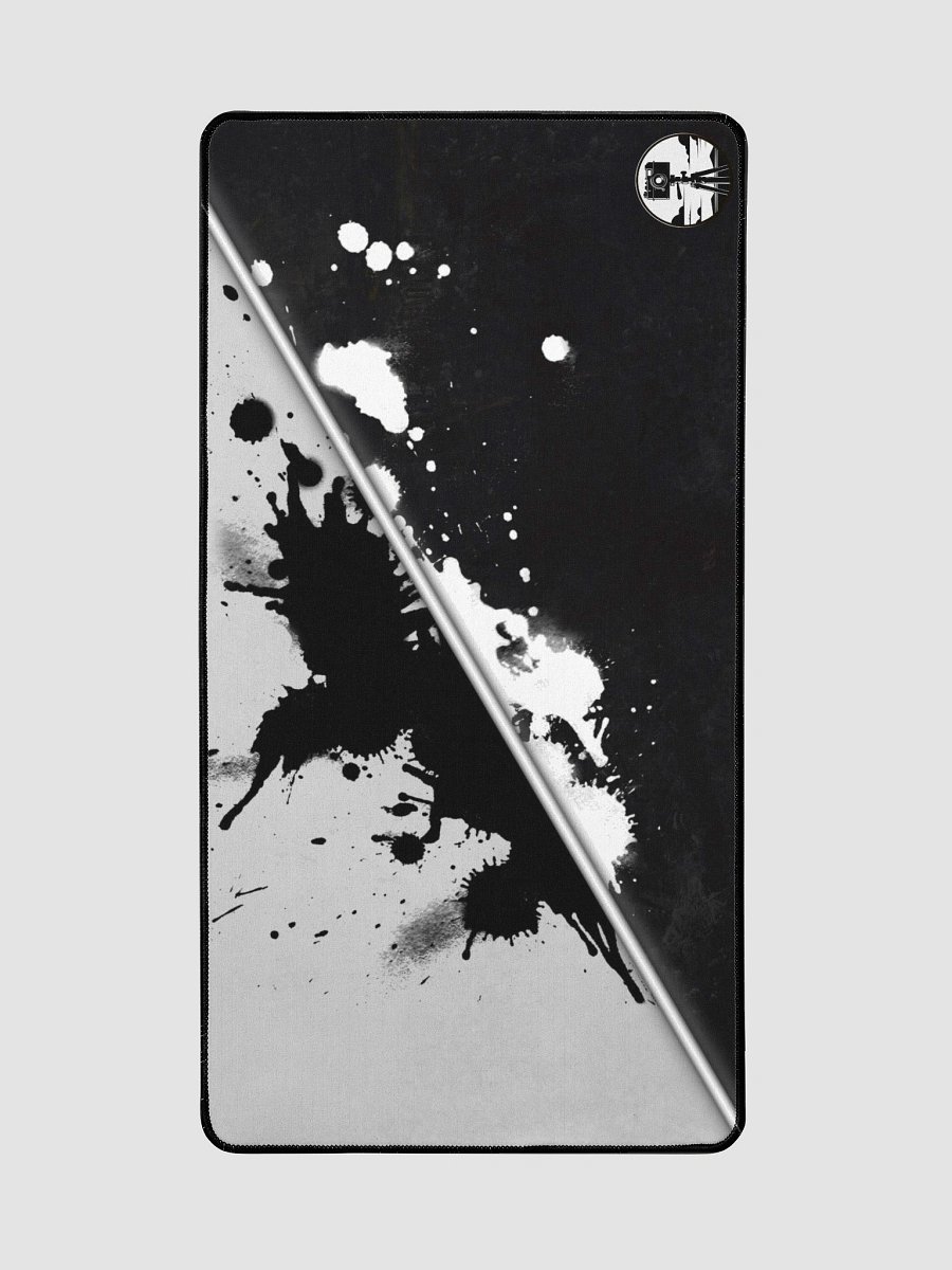 Black & White Splatter Deskpad product image (2)