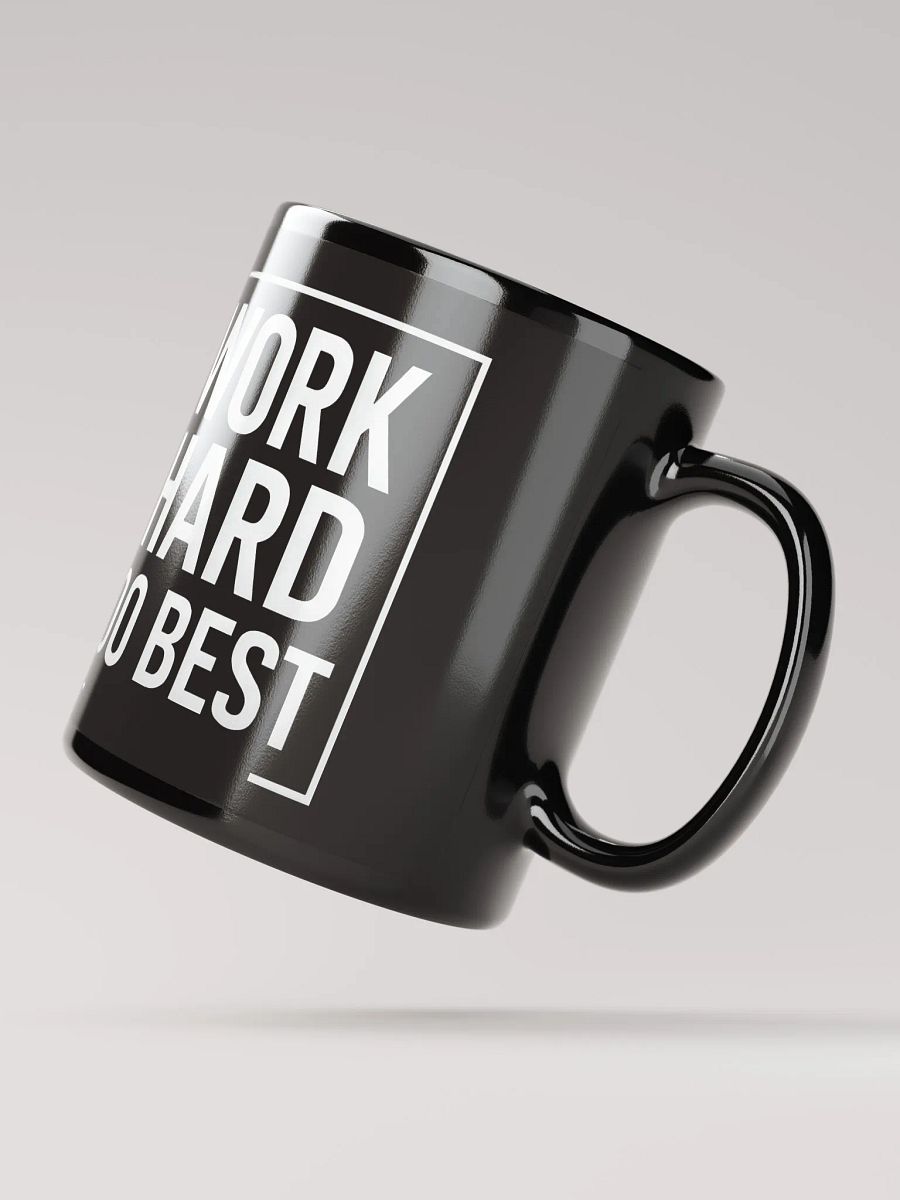 Unlock Your Potential with Matt Damon’s Powerful Mantra:   Work Hard, Do Best.  — The Mug That Inspires Your Every Day product image (2)