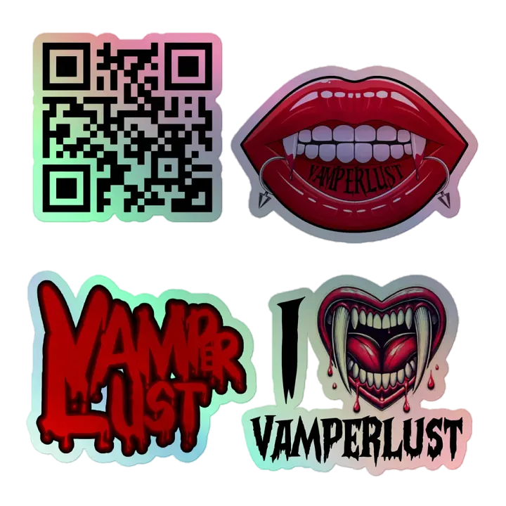 Vamperlust Holographic Stickers product image (1)