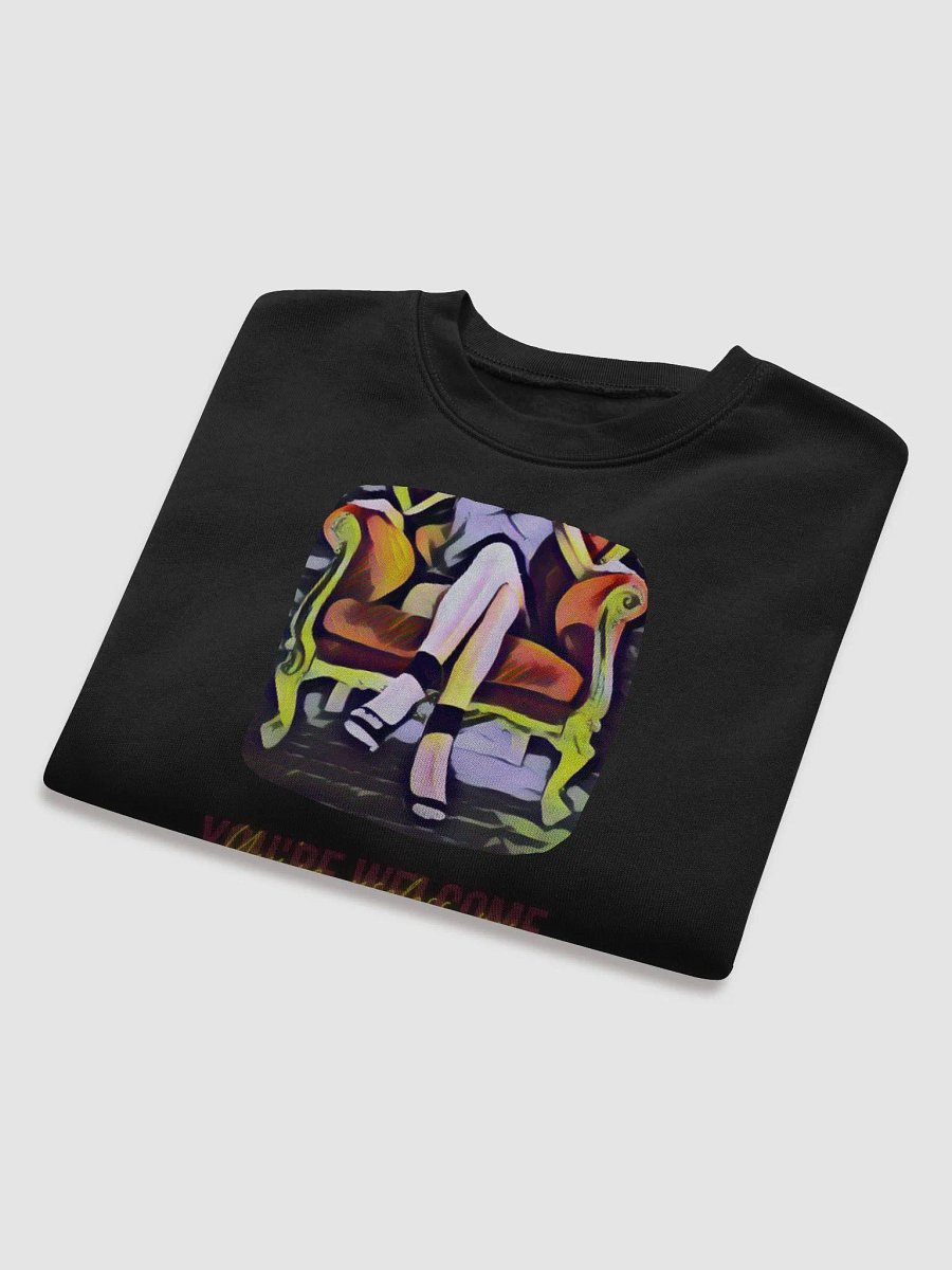 Crop Sweatshirt: You're Useless Now, You're Welcome product image (5)