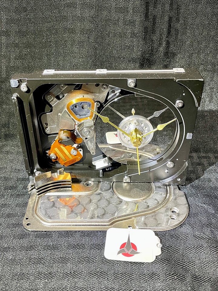Kahless - Hard Drive Clock product image (1)