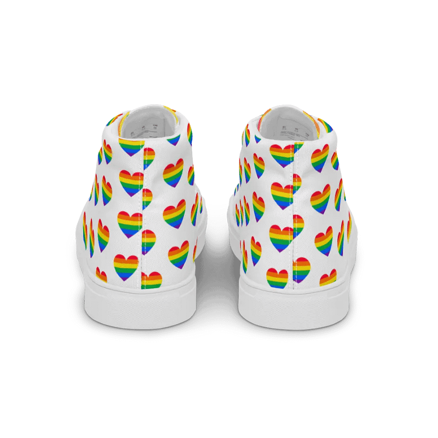 Rainbow Heart High Tops product image (4)