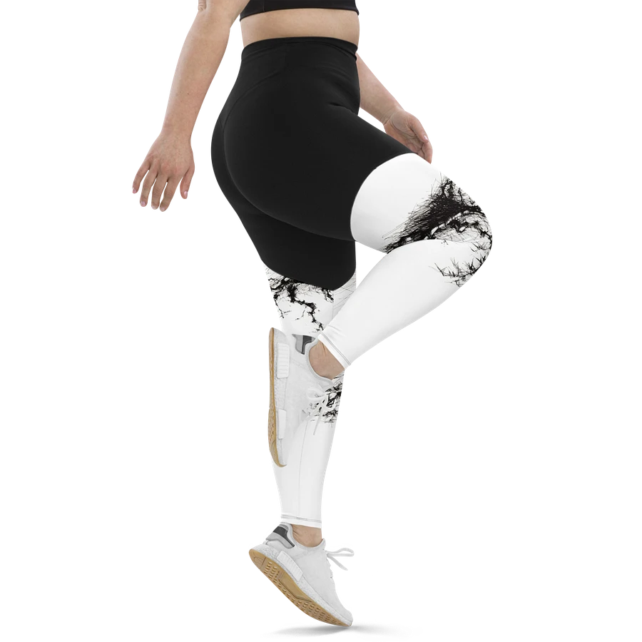 Bamboo Root All-Over Print Sports Leggings product image (37)