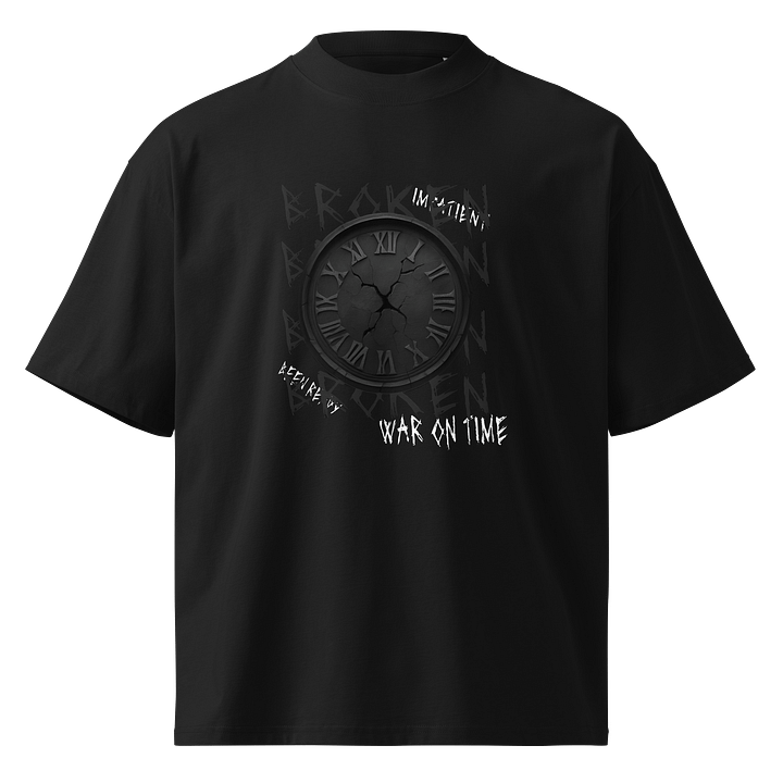 Magigio Broken Clock Essential Oversized Tee product image (1)