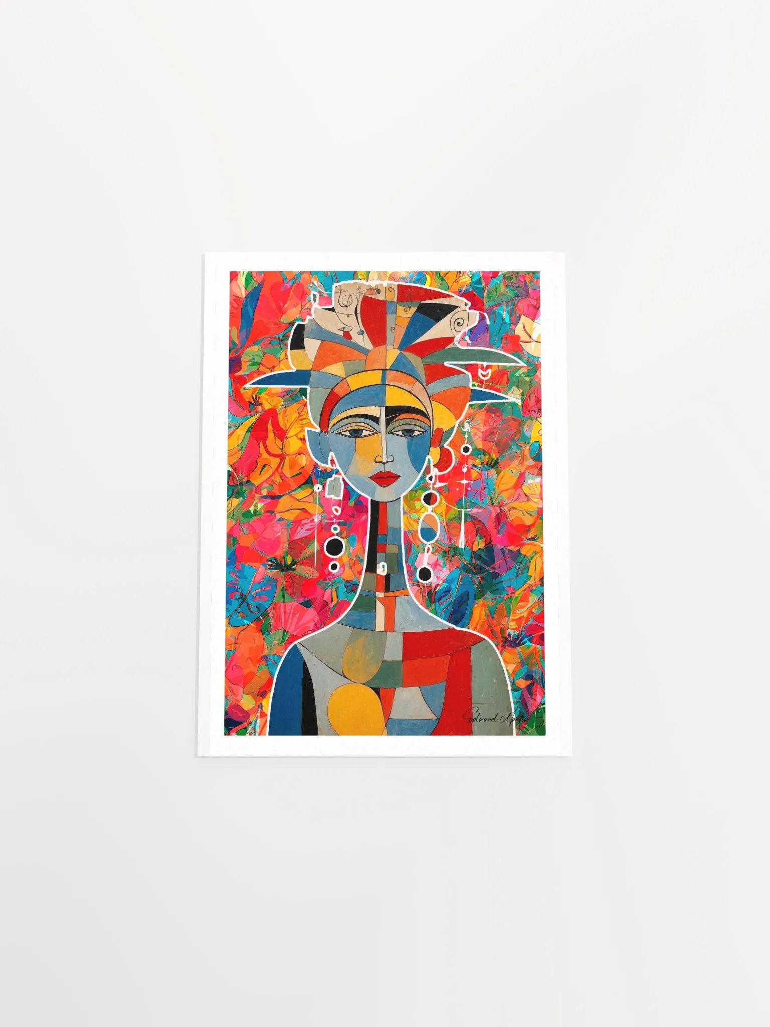 'Talia' by Edward Martin- Mixed Media Collage product image (5)
