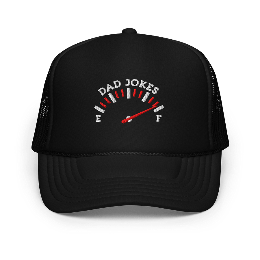 Baseball Coach Foam Trucker Hat – 3D Puff Embroidered Snapback product image (1)