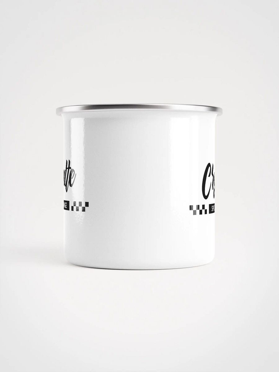 Checkered Design Enamel Mug product image (5)