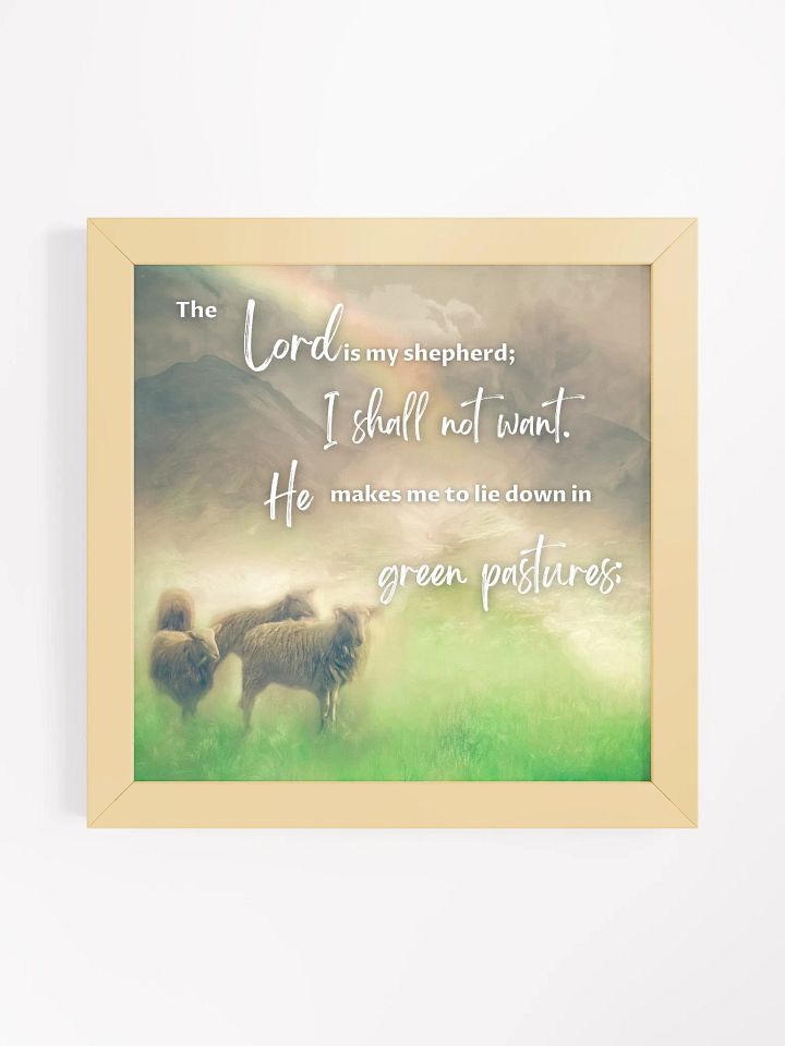 My Shepherd Framed Print product image (1)