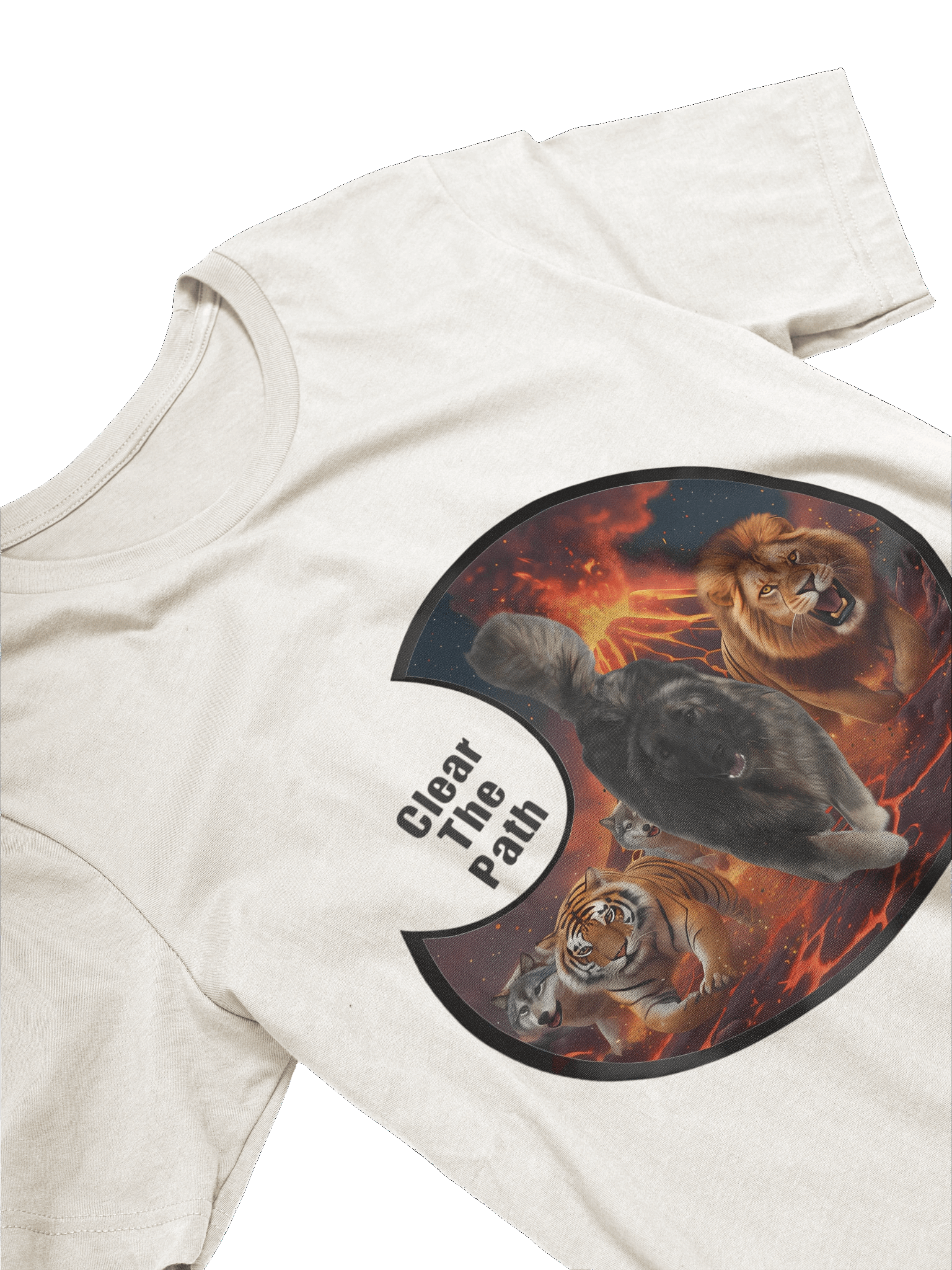 Who Runs The Path? Volcano Dog T-Shirt product image (4)