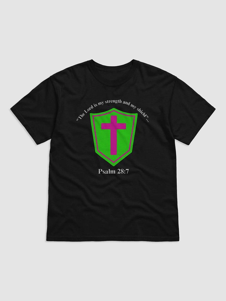 Crusader Cross Shield Cotton T-Shirt product image (1)