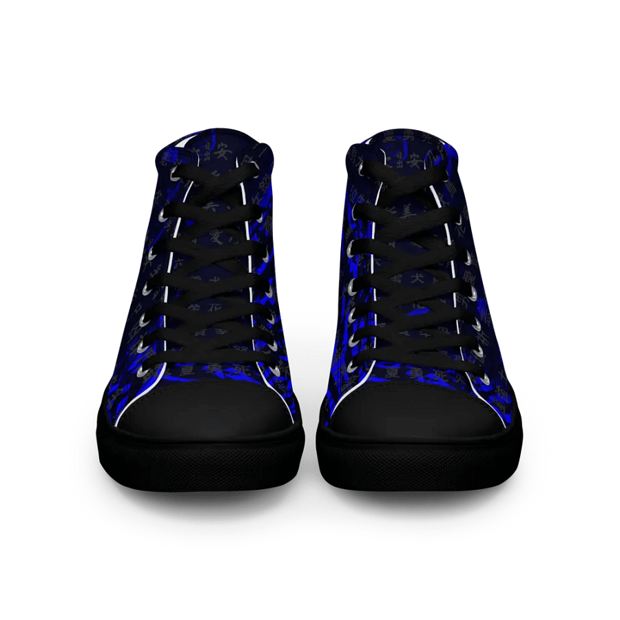 Retro Asian - Inspired | High Top Canvas Shoes product image (4)
