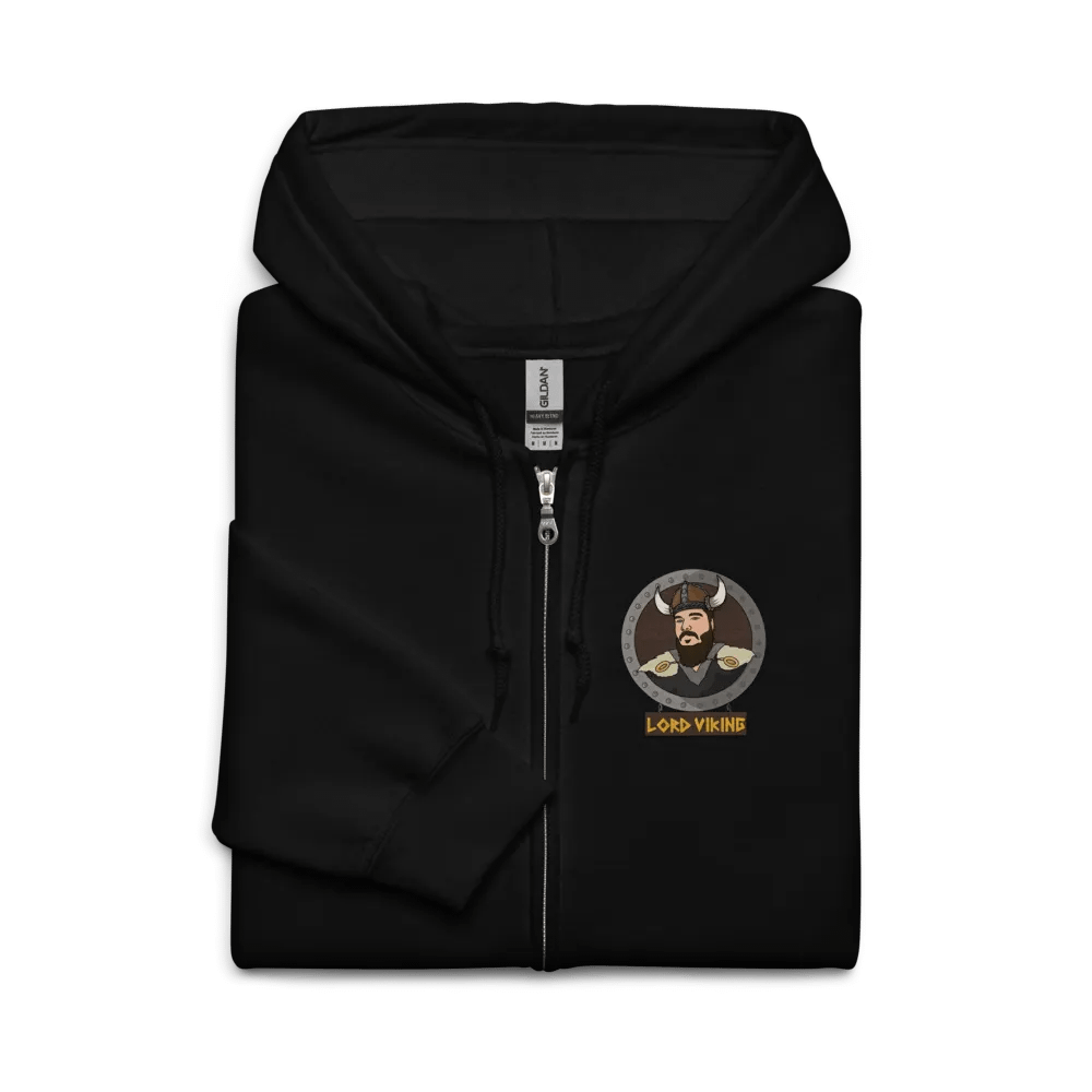 Lord_ViKiNG zip-Hoddie (F off 2 Logos) product image (9)