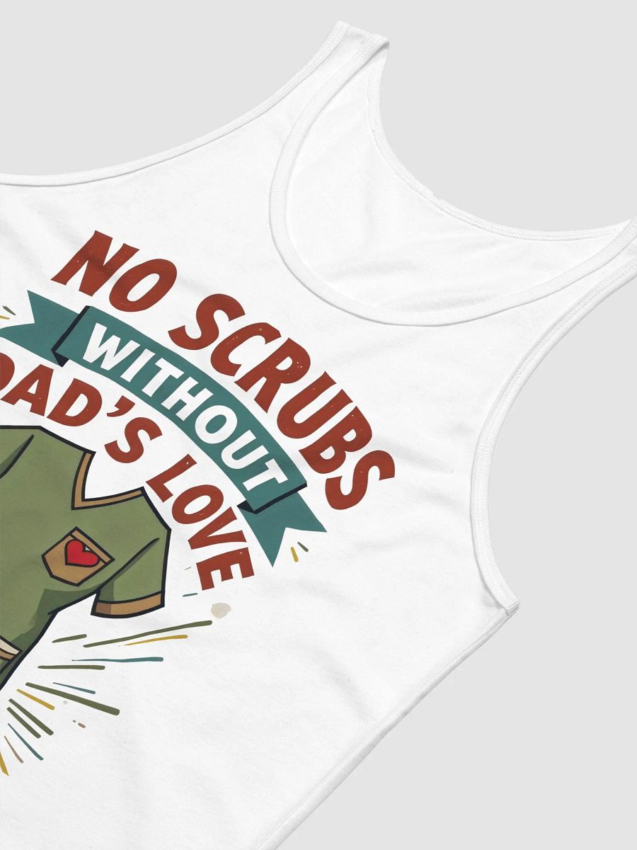 Dad's Love Scrub Heart Tank product image (26)