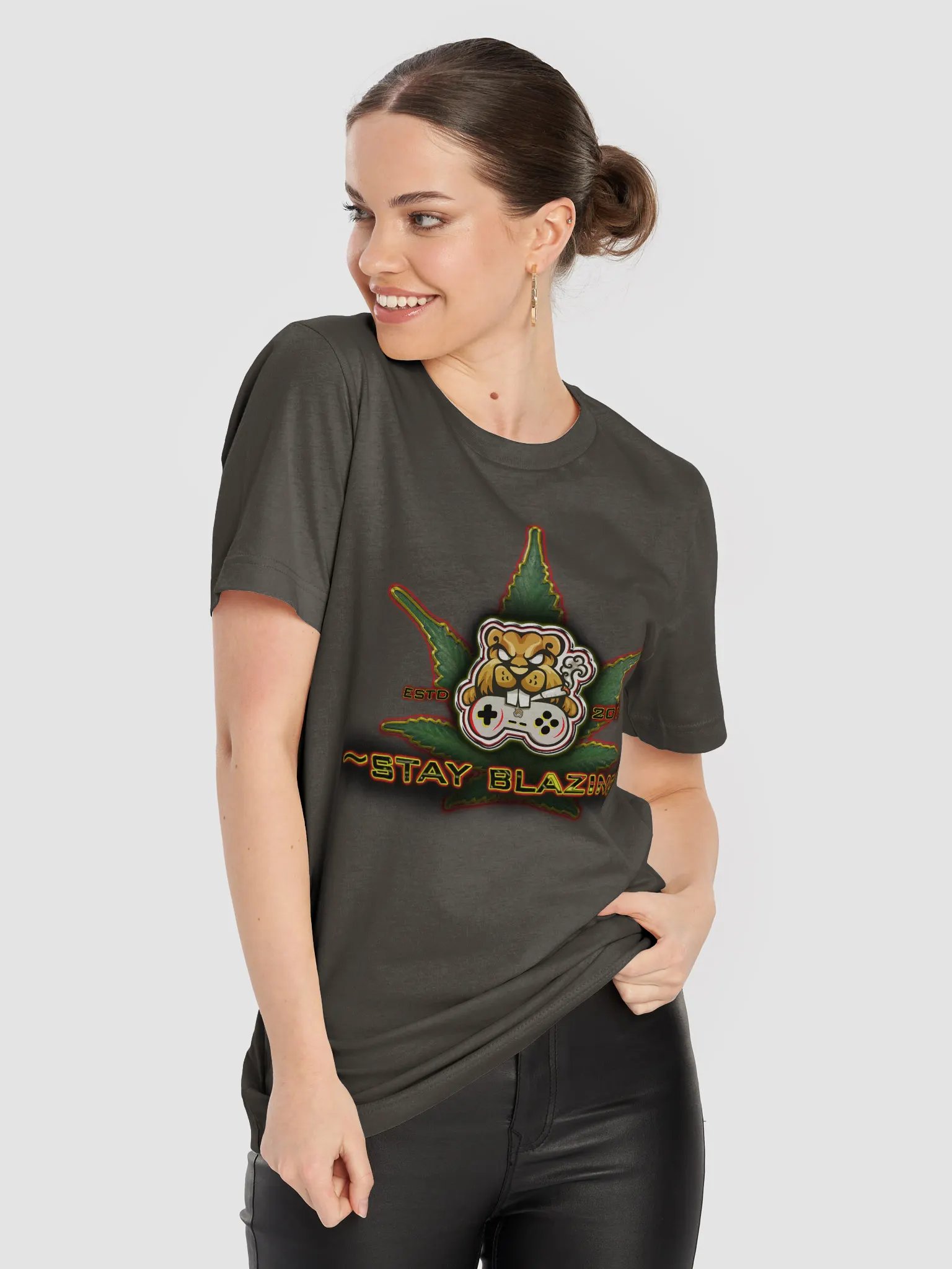Stay Blazing Premium Tee With Color Options product image (88)