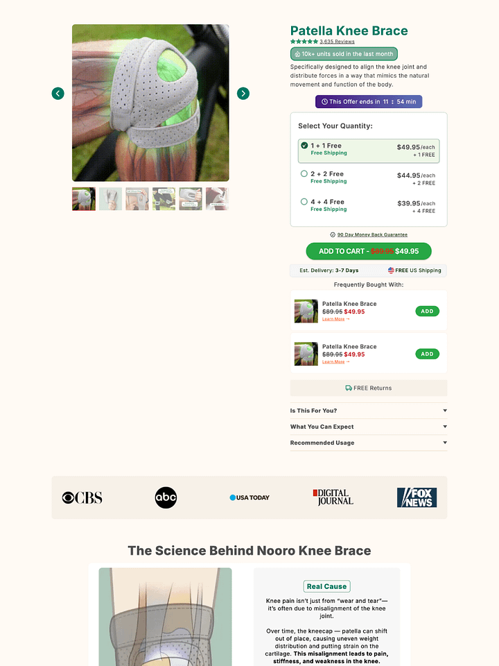 Nooro - Replo Landing Page Template product image (2)