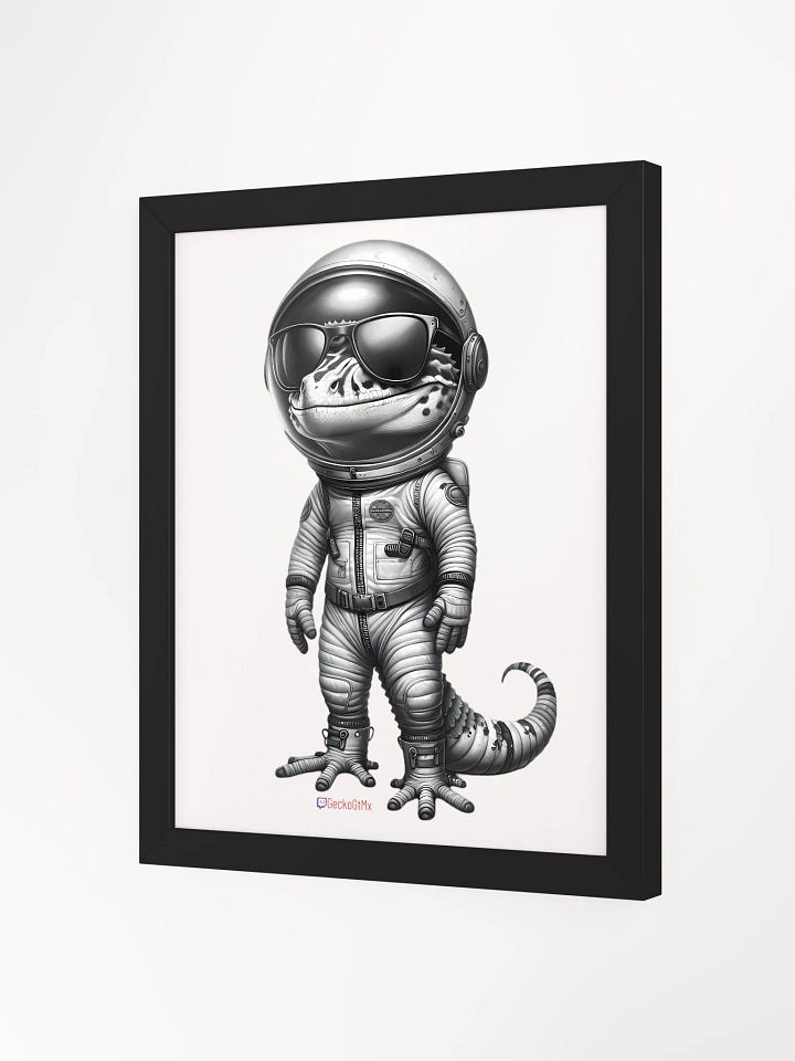 AstroLizard Framed Matte Poster product image (6)