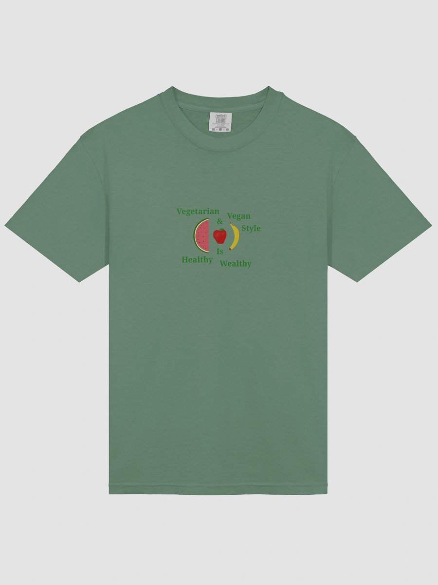 Healthy & Wealthy Vegetarian T-Shirt product image (3)