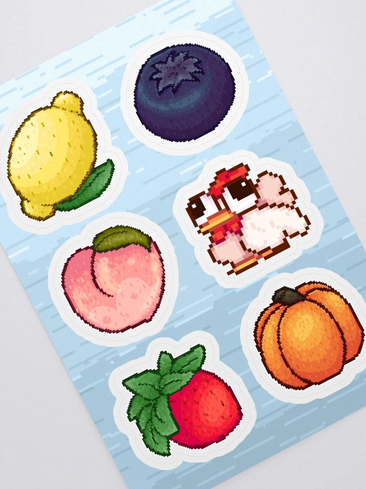 Pixel Fruit Sticker Pack! product image (1)