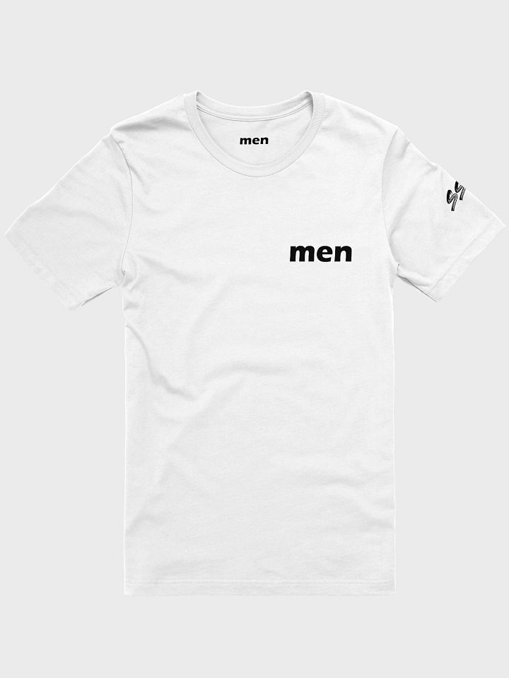 men t-shirt ("men" as in it literally says men) product image (1)