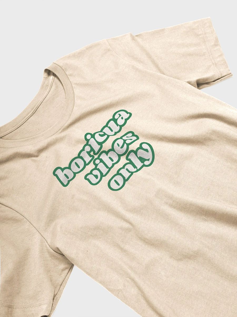 Boricua Vibes Only Camiseta Unisex product image (3)
