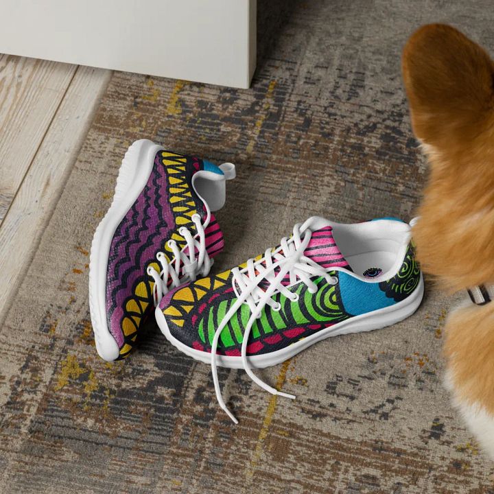 Women's Psychedelic Swirls Sneakers product image (1)