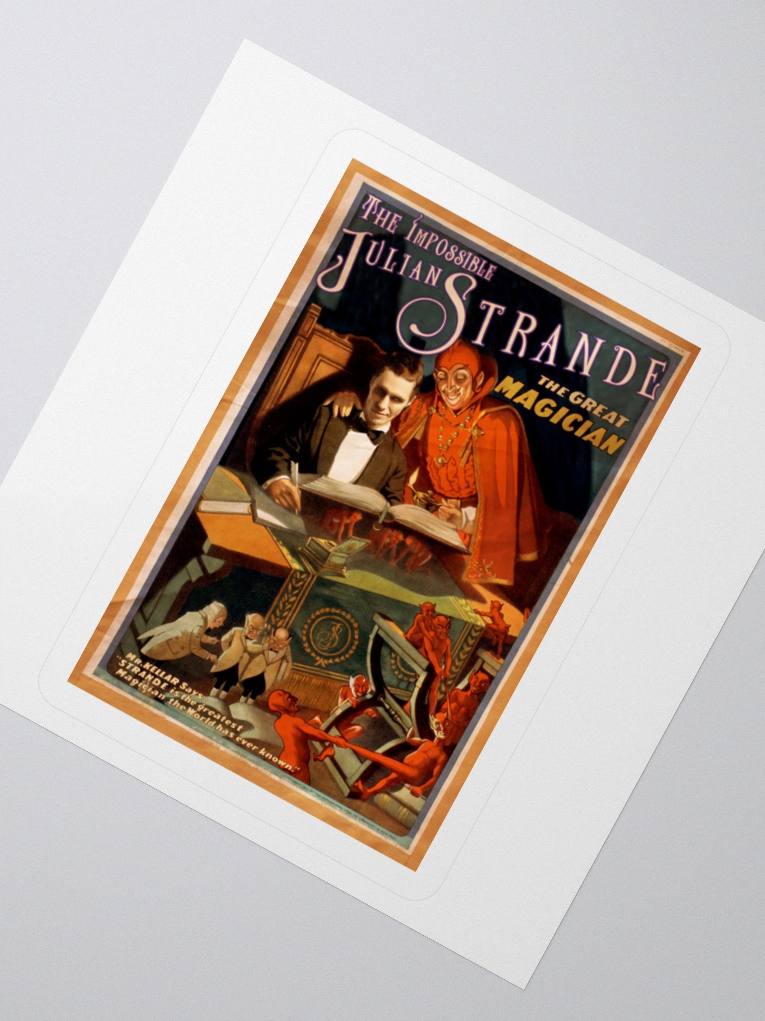 Julian Strande Poster Stickers product image (4)