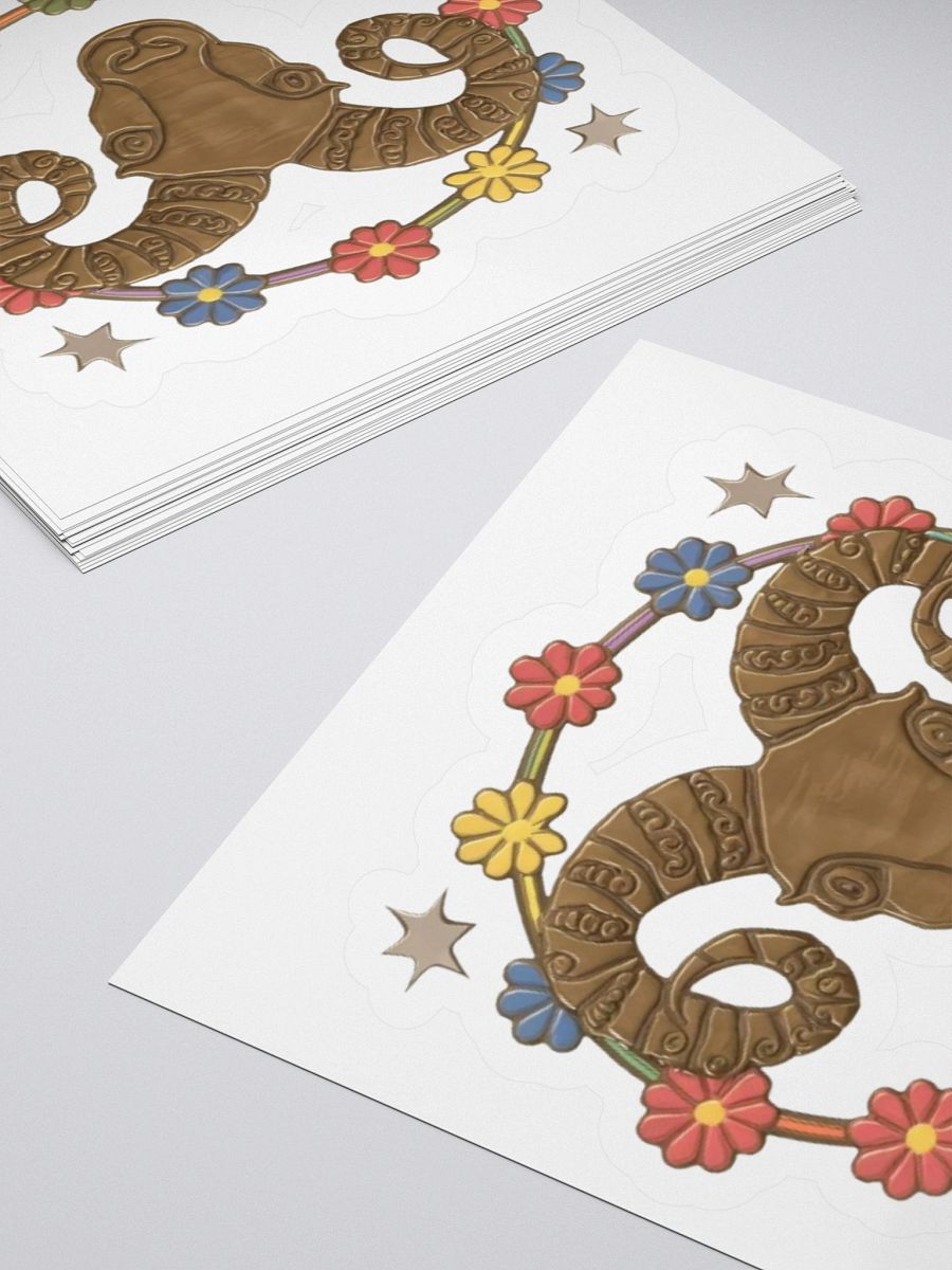 Aries Zodiac Kiss-Cut Sticker product image (12)