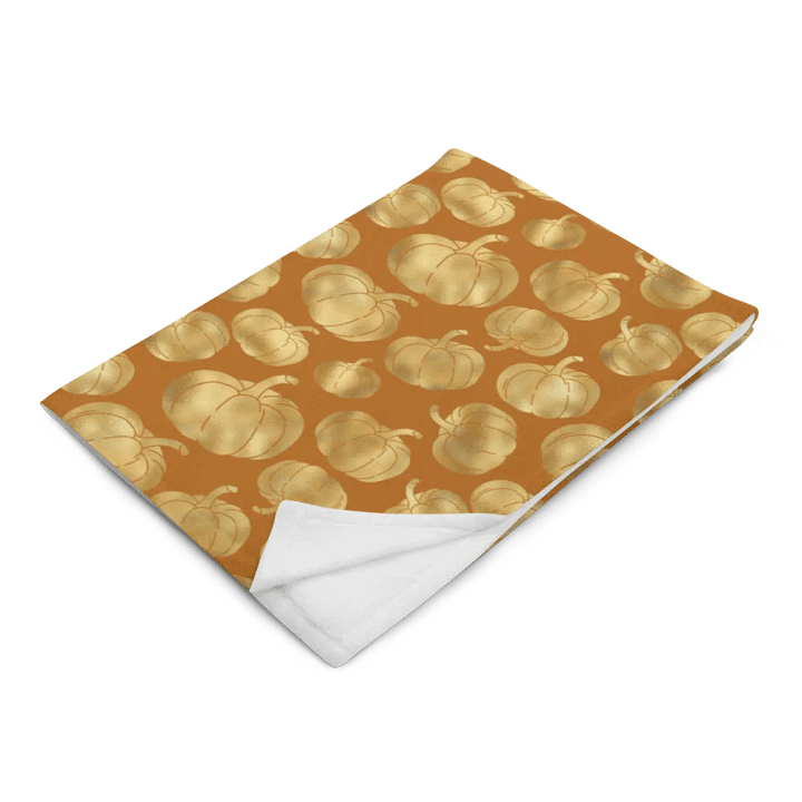 Golden Pumpkins Blanket product image (2)