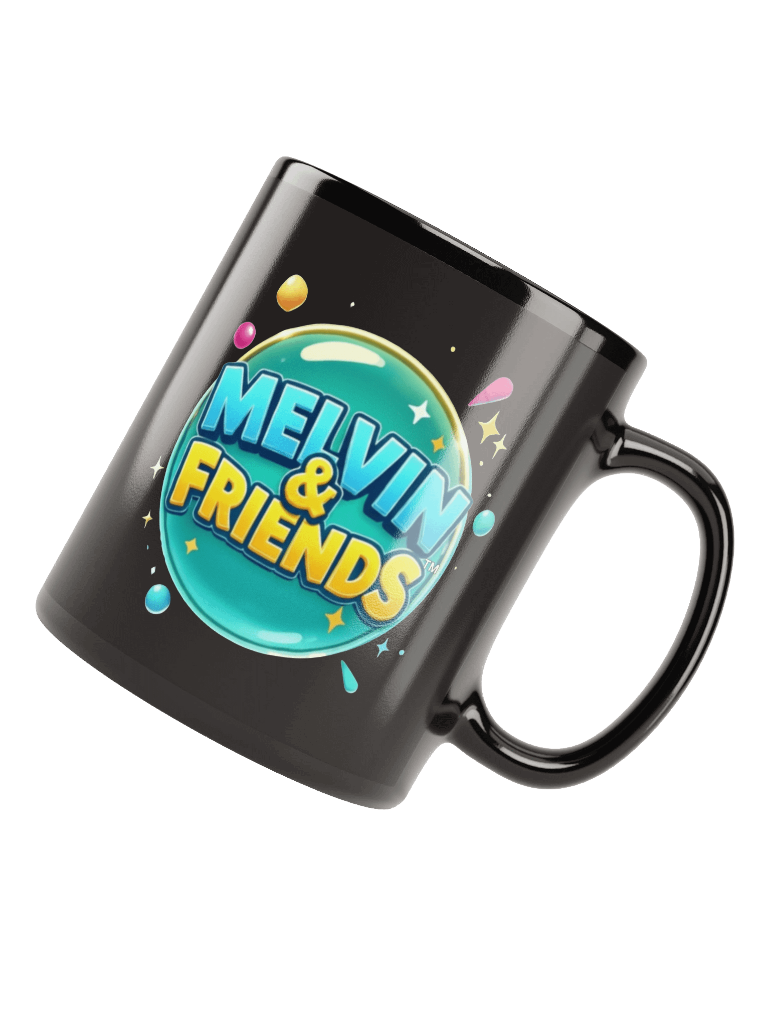Melvin & Friends™ Bubble Logo Mug – Signature Edition product image (8)