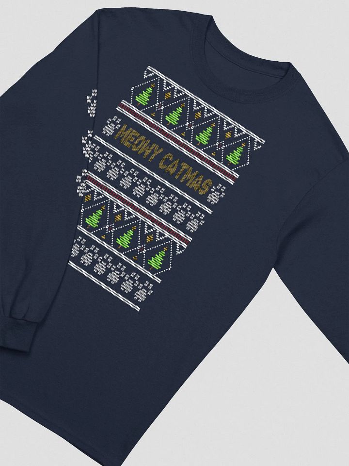 Meowy Catmas Long Sleeve product image (1)