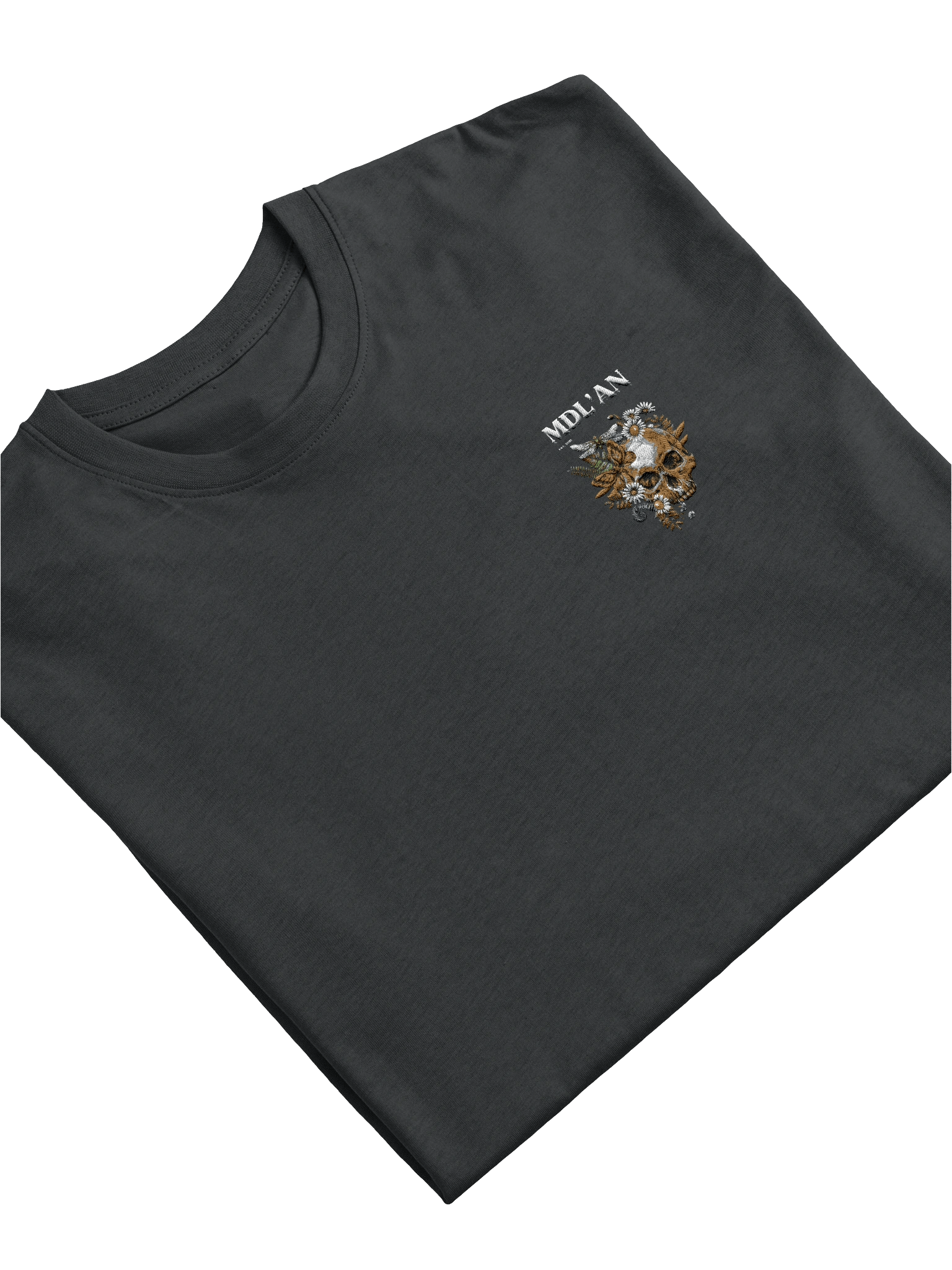 MDL’AN Embroidered Tee – Botanical Skull Edition product image (62)