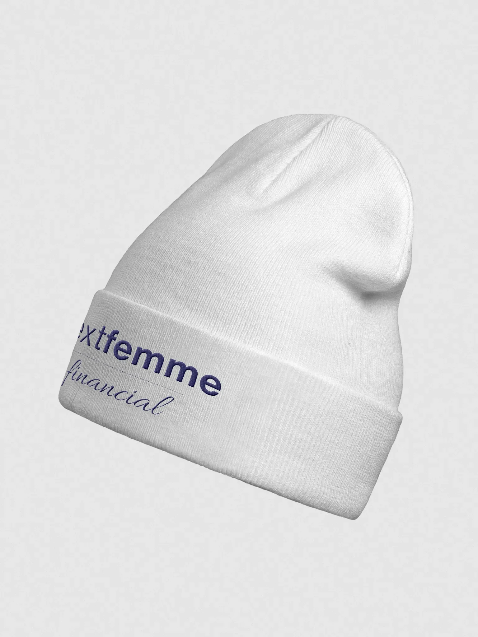 Knit Beanie with Navy Logotype product image (2)