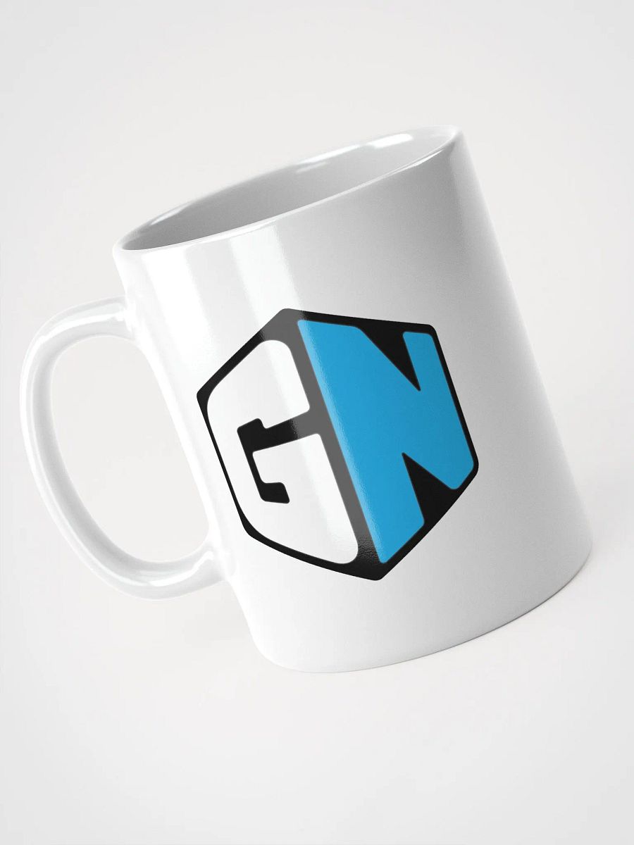 Glossy GN Logo Big Boi Mug White product image (3)