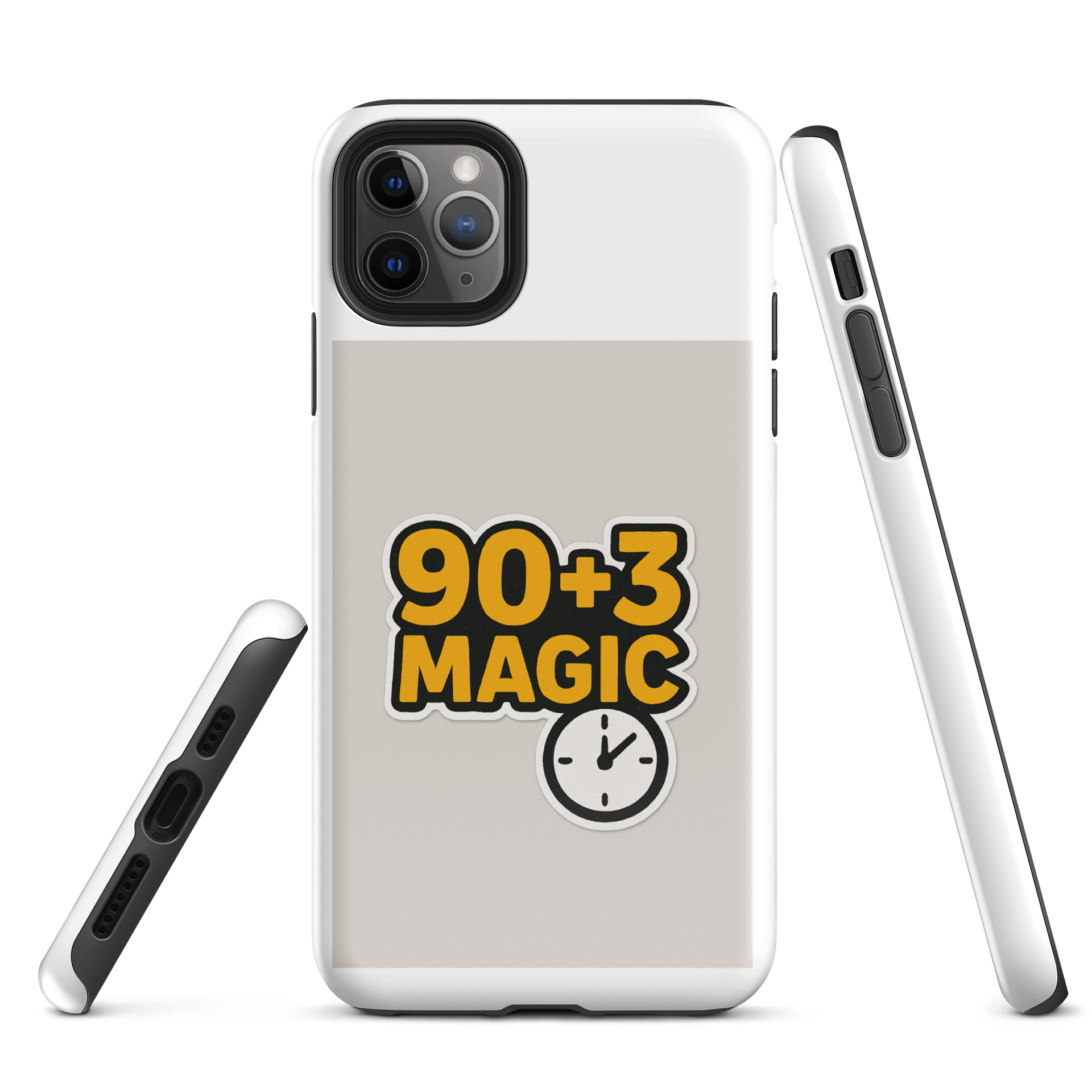 90+3 Magic iPhone Case (iPhone 11–16) | Sammy SK Football product image (3)