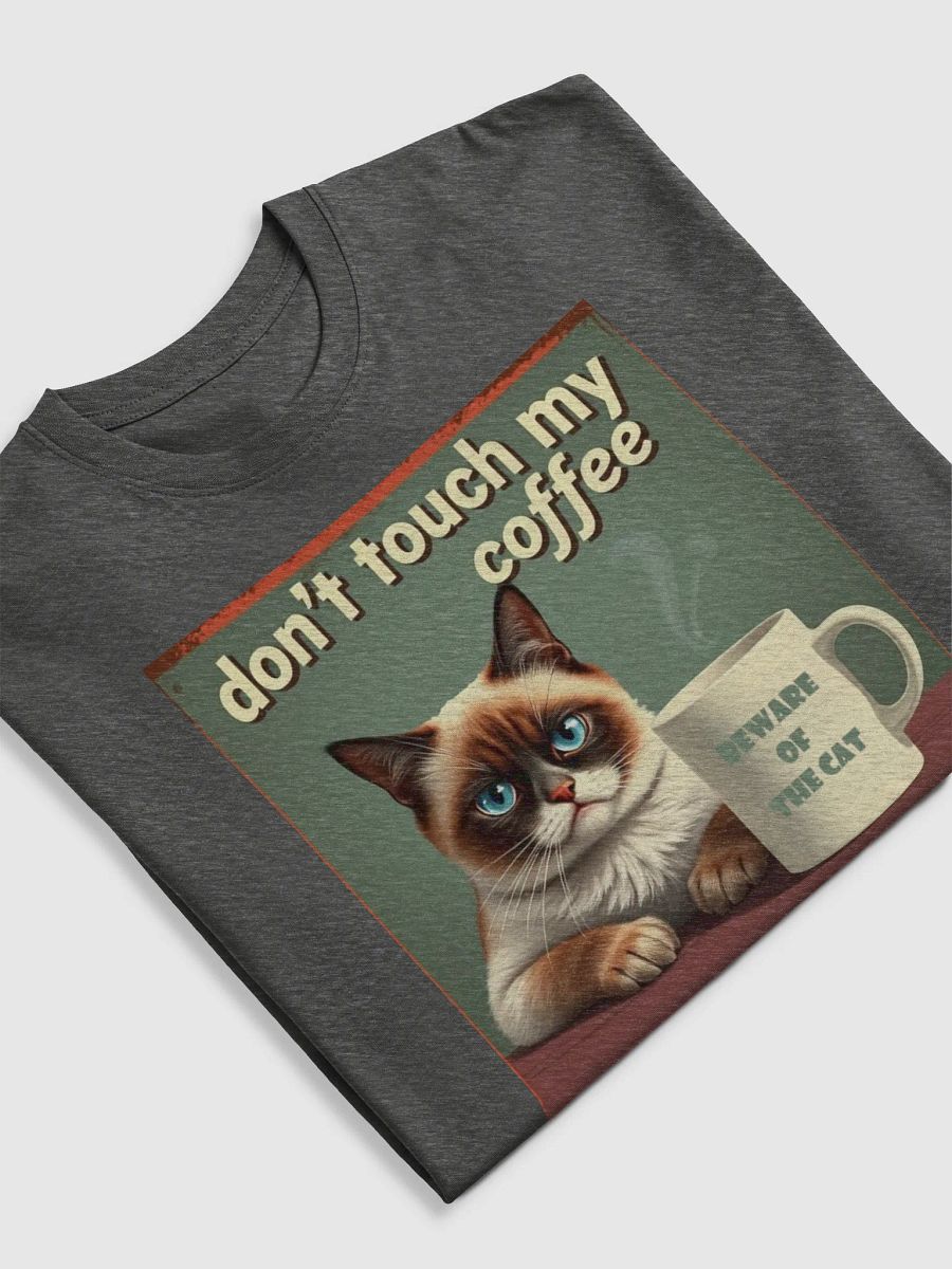 Coffee Cat Warning Tee product image (20)