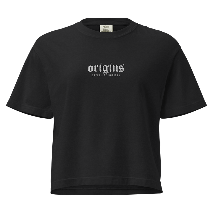 Satellite Society: Adrift Cropped Heavyweight Tee (Women) product image (2)